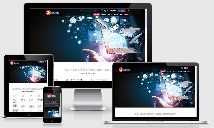 Mẫu website công ty chữ ký số