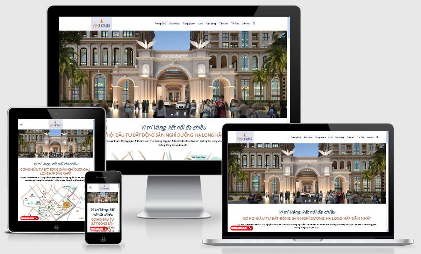 Mẫu website nhà đất đẹp 009